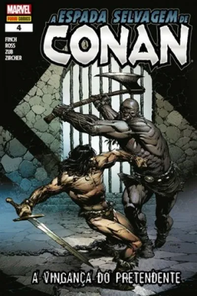 Cover of A Espada Selvagem de Conan (2019) - Volume 4