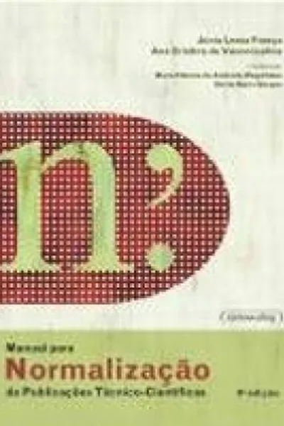 Cover of Manual para Normalização de Publicações Técnico-Científicas