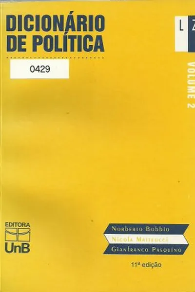 Cover of Dicionário de Política