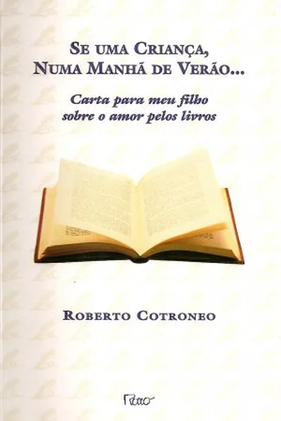 Cover of Se uma criança, numa manhã de verão...