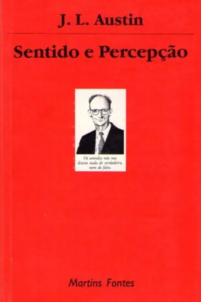 Cover of Sentido e percepção