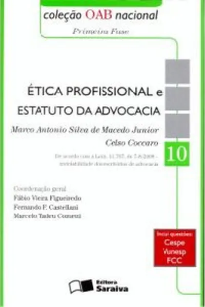 Cover of Ética Profissional e Estatuto da Advocacia