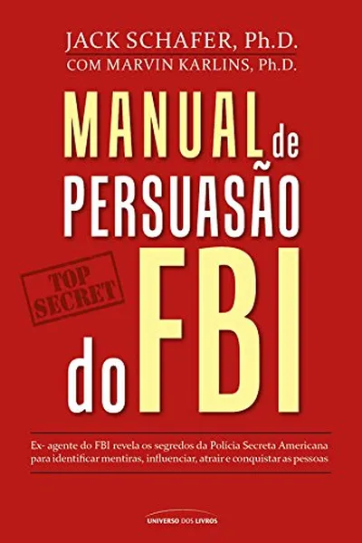 Cover of Manual de persuasão do FBI