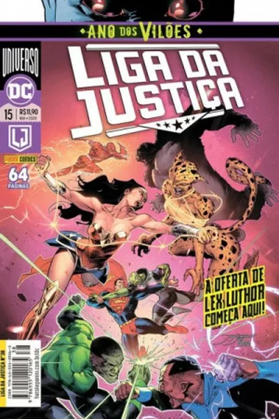 Cover of Liga da Justiça #15