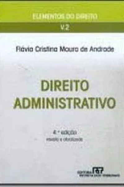 Cover of Direito Administrativo