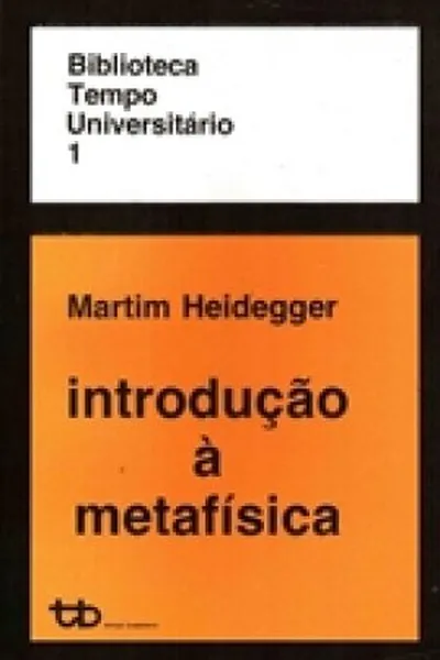 Cover of Introdução à metafísica