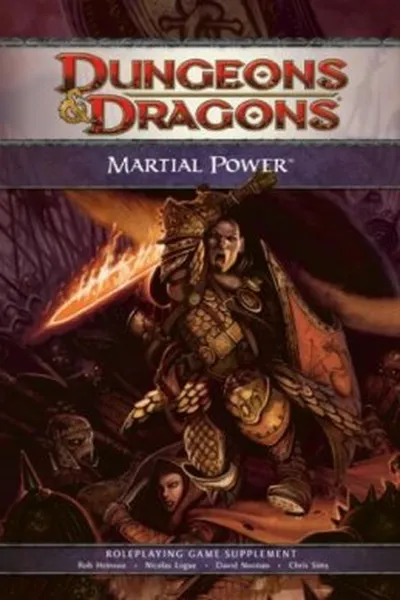 Cover of Dungeons & Dragons Martial Power