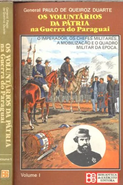 Cover of Os Voluntários da Pátria na Guerra do Paraguai