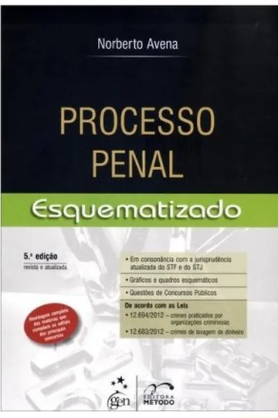 Cover of Processo Penal Esquematizado