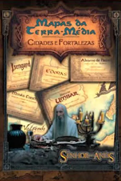 Cover of O Senhor do Anéis RPG: Mapas da Terra-Média - Cidades e Fortalezas