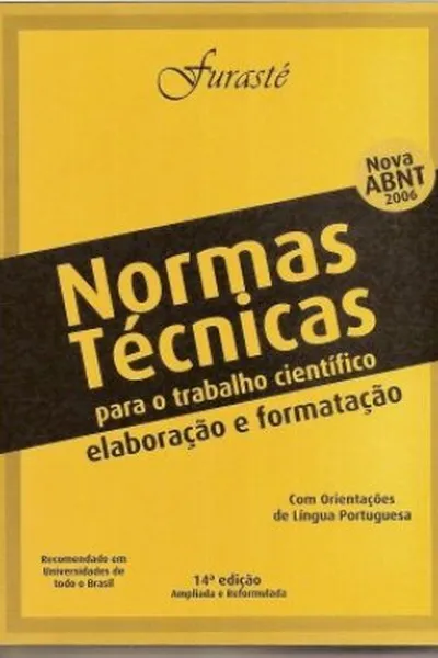 Cover of Normas técnicas para o trabalho científico