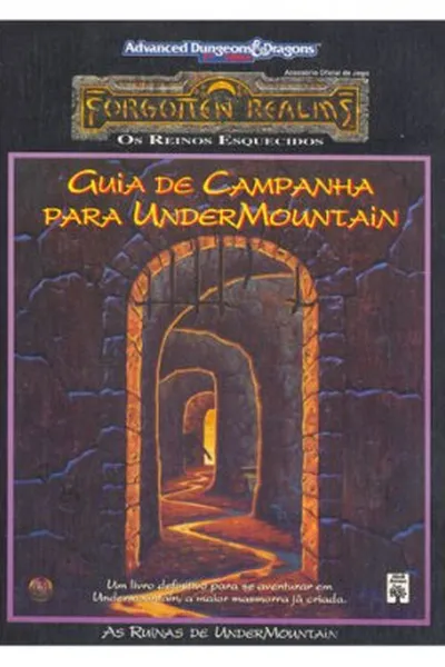 Cover of AD&D Forgotten Realms - Guia de Campanha para Undermountain