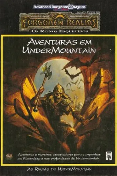 Cover of AD&D Forgotten Realms - Aventuras em Undermountain