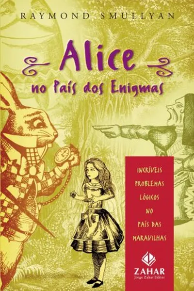 Cover of Alice no País dos Enigmas