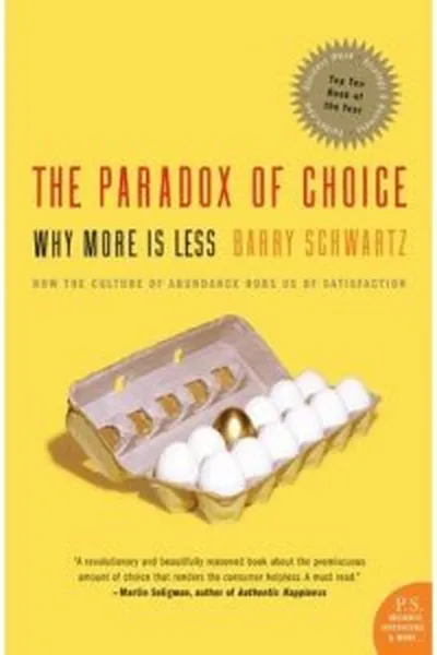 Cover of The paradox of choice