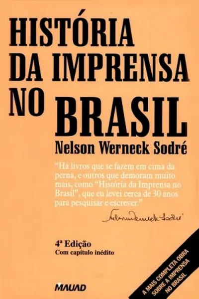 Cover of História da Imprensa no Brasil