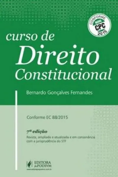 Cover of Curso de Direito Constitucional