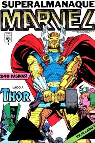 Cover of Superalmanaque Marvel 4