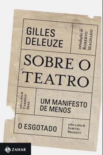 Cover of Sobre o teatro