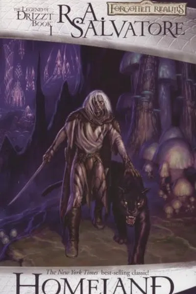 Cover of Homeland: The Legend of Drizzt, Book I