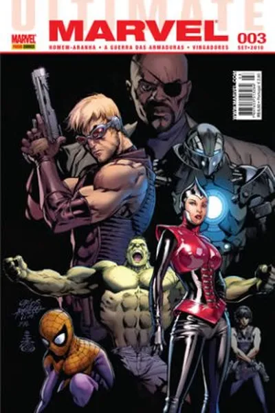 Cover of Ultimate Marvel #003