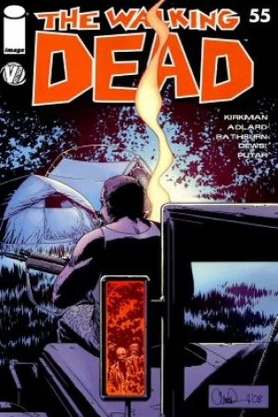 Cover of The Walking Dead, #55