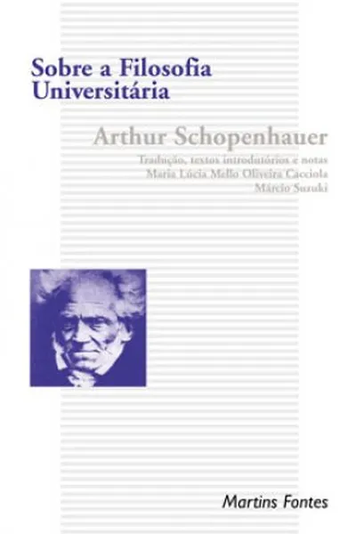 Cover of Sobre a Filosofia Universitária