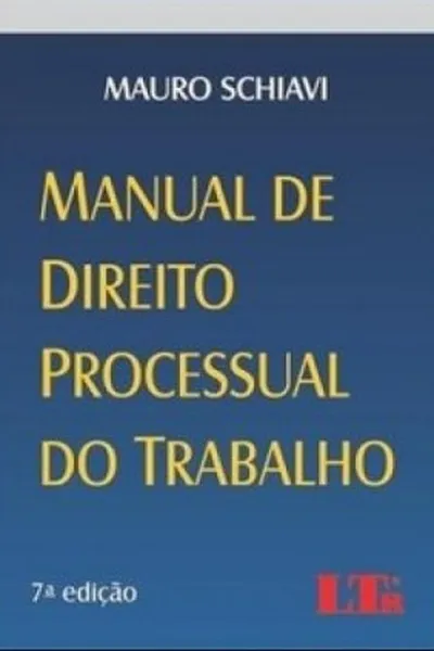 Cover of Manual de Direito Processual do Trabalho