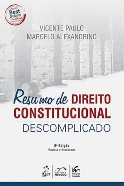 Cover of Resumo de Direito Constitucional Descomplicado
