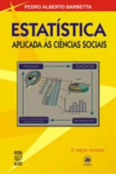 Cover of Estatística  Aplicada às Ciências Sociais