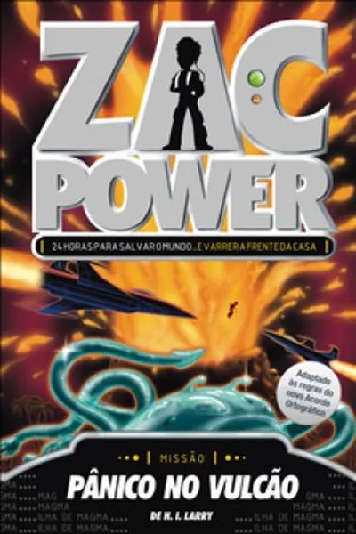 Cover of Zac Power - Pânico no Vulcão