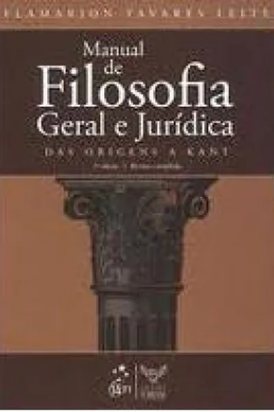 Cover of Manual de Filosofia Geral e Jurídica