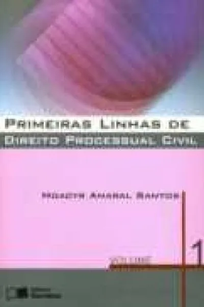 Cover of Primeiras Linhas de Direito Processual Civil