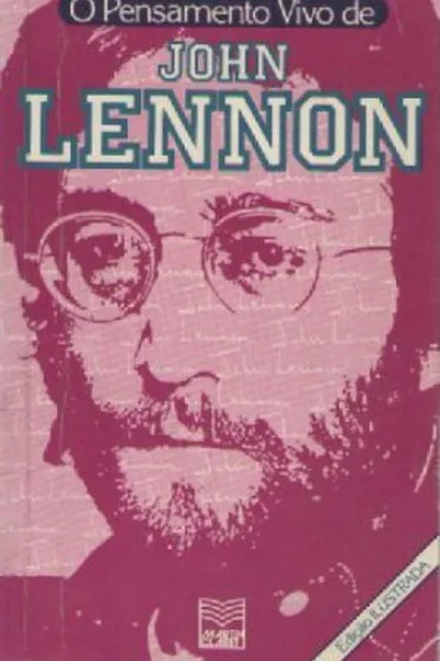 Cover of O Pensamento Vivo de John Lennon