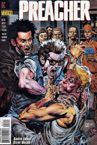 Cover of Preacher #28 - Rumores de Guerra