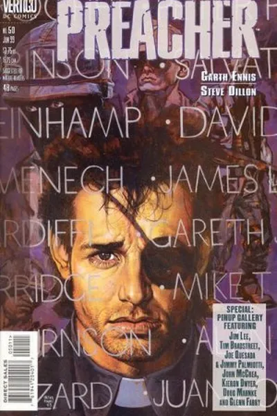 Cover of Preacher #50 - A Terra das Coisas Ruins