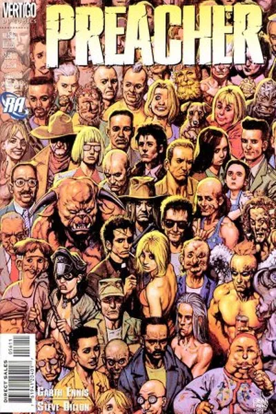 Cover of Preacher #56 - Sorriso Igual Aos Portões do Inferno