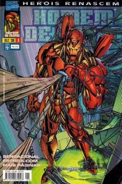 Cover of Homem de Ferro #01