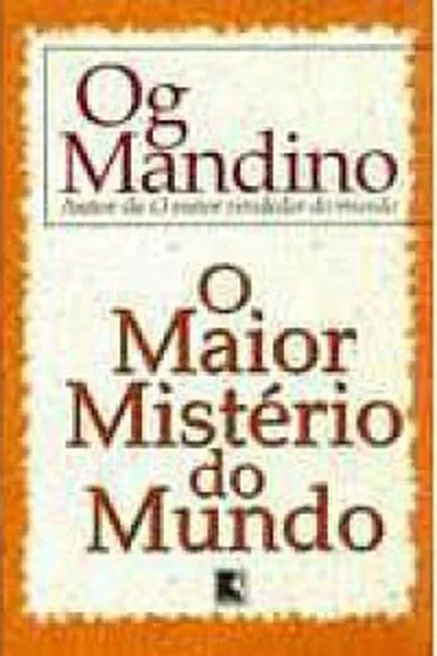 Cover of O MAIOR MISTERIO DO MUNDO