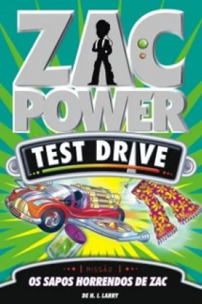 Cover of Zac Power - Os Sapos Horrendos de Zac