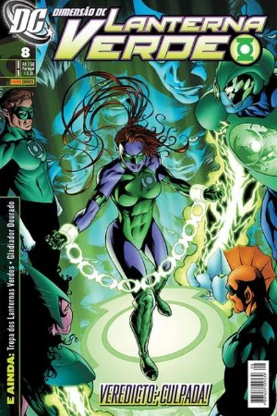 Cover of Dimensão DC: Lanterna Verde #08