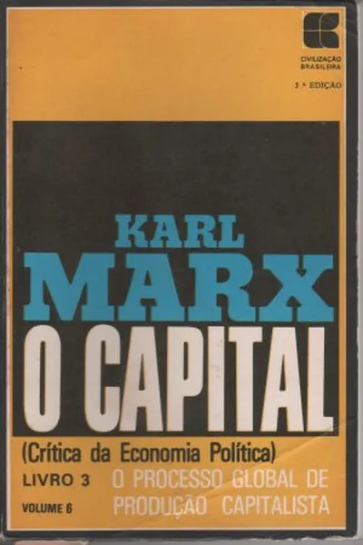 Cover of Karl Marx O Capital