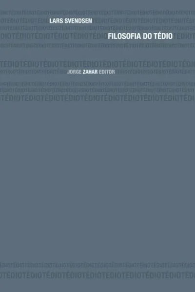 Cover of Filosofia do tédio