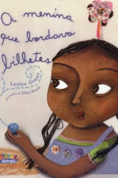 Cover of A menina que bordava bilhetes