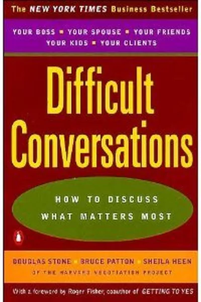Cover of Difficult Conversations