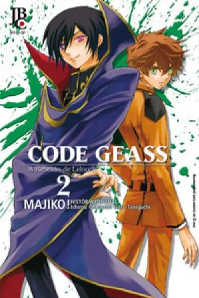 Cover of Code Geass  A Rebelião de Lelouch #02