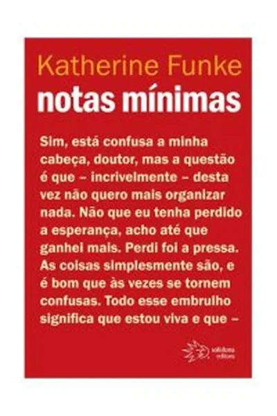 Cover of Notas mínimas
