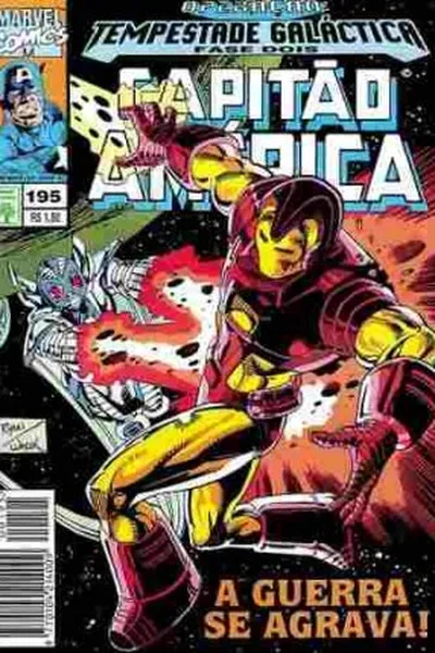 Cover of Capitão América #195