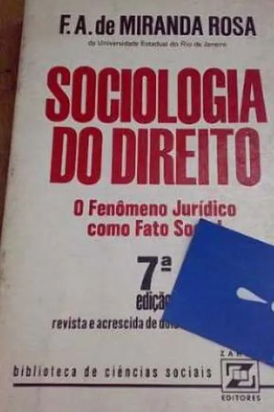 Cover of Sociologia do Direito