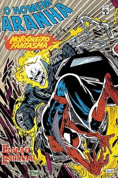 Cover of Homem-Aranha e Motoqueiro Fantasma
